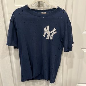 Vintage Distressed Yankee Tee